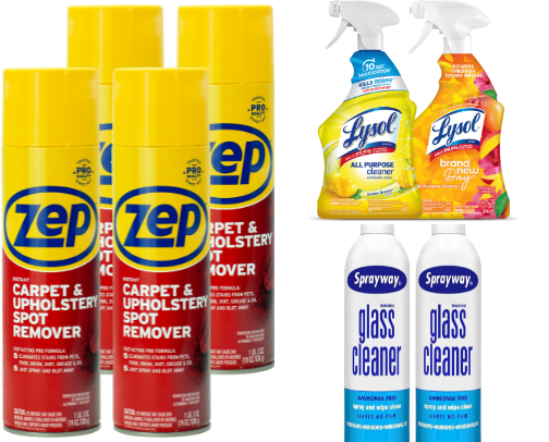 Favorite Household Cleaning Products! cover photo collage