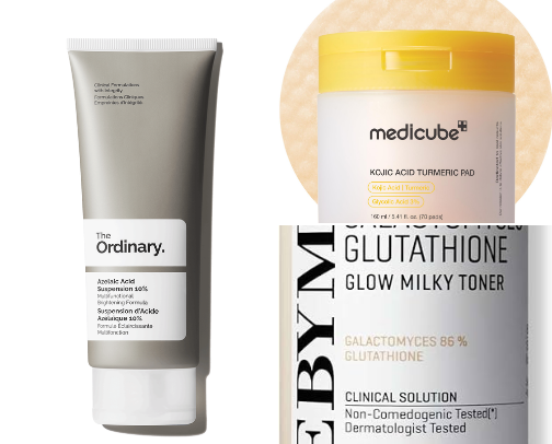 hyperpigmentation baddie cover photo collage