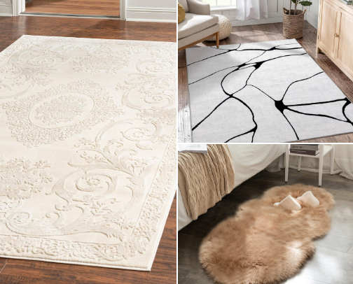 Experience Unmatched Elegance Luxury Carpets! cover photo collage