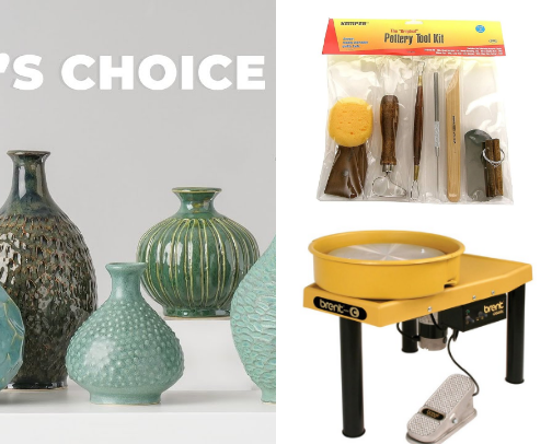 Pottery for Rookies (Who Still Want Cute Mugs) cover photo collage