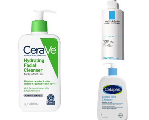 Cleanser recommendations❤️ cover photo collage