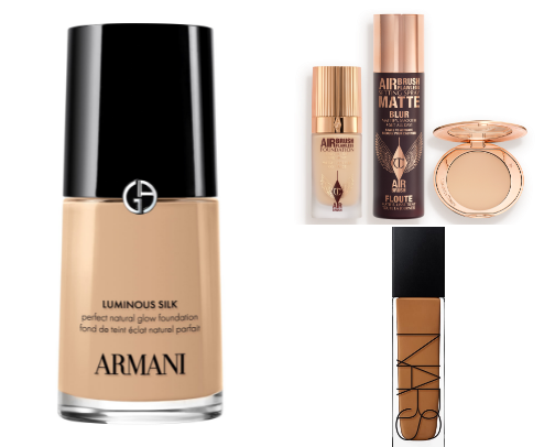 The Best Makeup Products for a Flawless Face — Drugstore to High-End cover photo collage