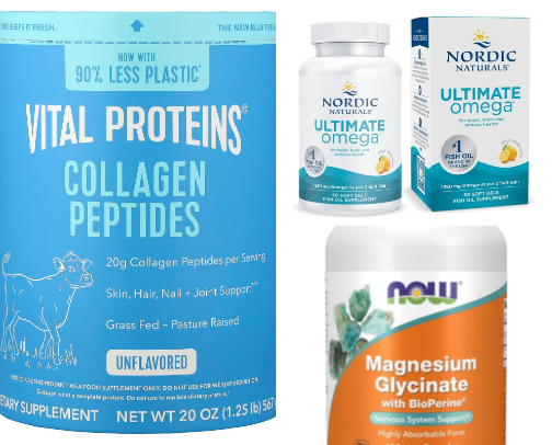 The Supplements I Actually Take for Better Skin, Energy & Immunity cover photo collage