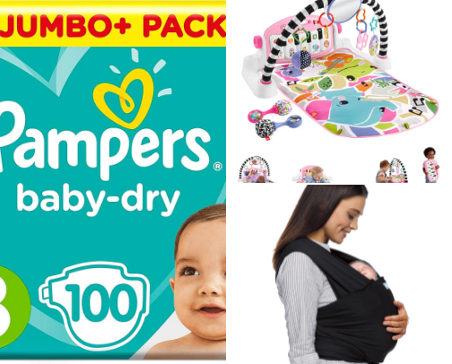 First Time Mom Must Haves cover photo collage