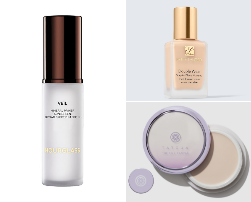 💄 Luxury Makeup for Acne-Prone & Oily Skin – Clean, Classy, Glowy cover photo collage