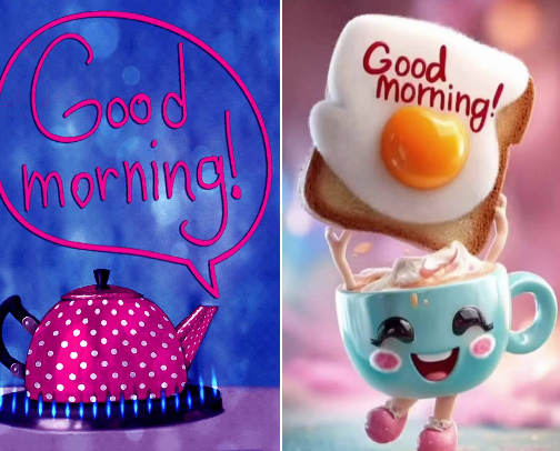 Morning Salutations cover photo collage
