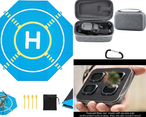 Drone Accessories That Actually Fixed My Grass and Dirt Debris Problem cover photo collage