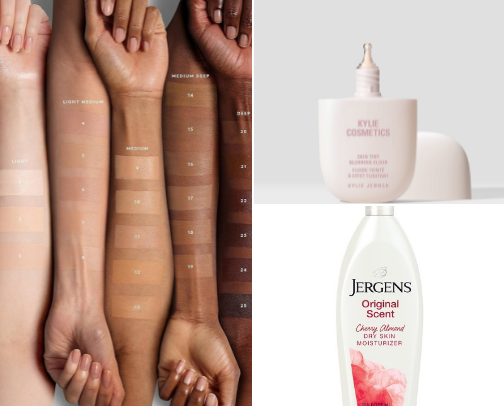 My favorite beauty recs cover photo collage