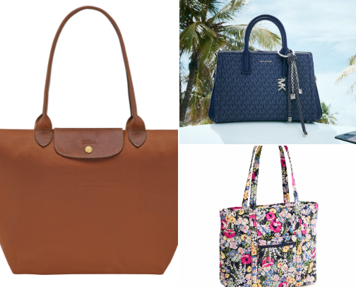 Stylish handbags & bags for every occasion cover photo collage