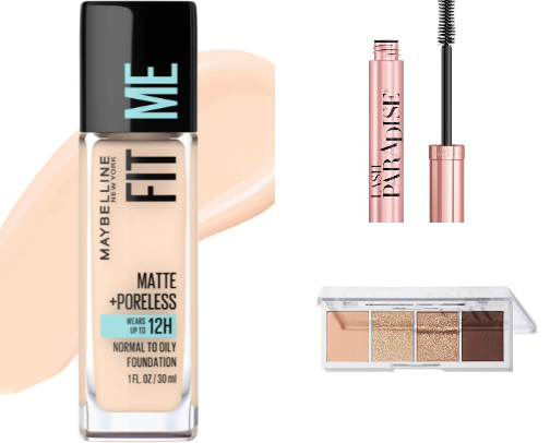 Affordable makeup 💄 cover photo collage