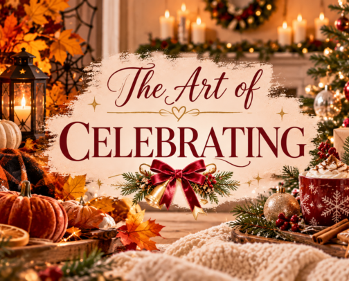 The Art of Celebrating - Holiday and Christmas Decor cover photo collage
