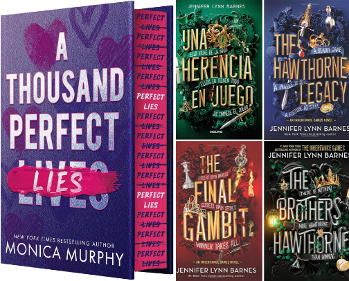YA Mystery/Thriller Recommendations cover photo collage