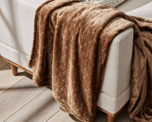 Cozy blankets cover photo collage