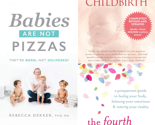 A Doula’s Bookshelf: Empowering Reads cover photo collage