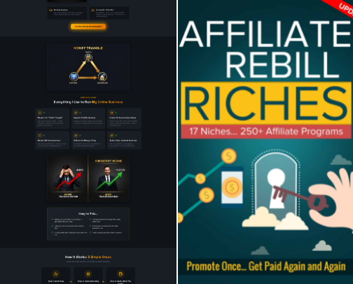 Affiliate Marketing cover photo collage
