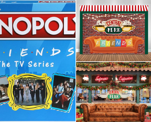 Friends series merch cover photo collage