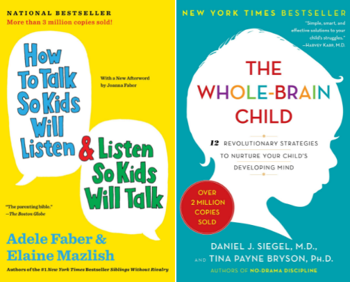 Parenting Books I Wish I Read Sooner 🤍 cover photo collage