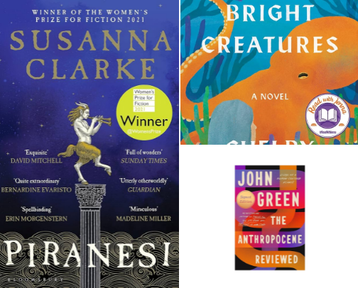 Book recs from an English major cover photo collage
