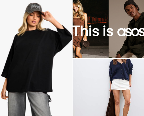 Trendy Outfits for Men, Women & Kids cover photo collage