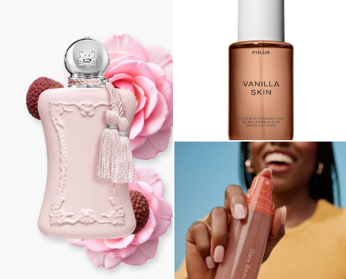 Perfume recs 🦢 cover photo collage