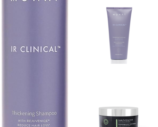 Hair growth and repair essentials cover photo collage