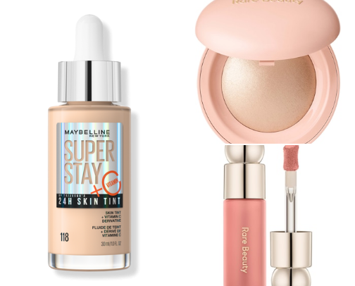 My favorite everyday makeup products as a mom on the Go! cover photo collage