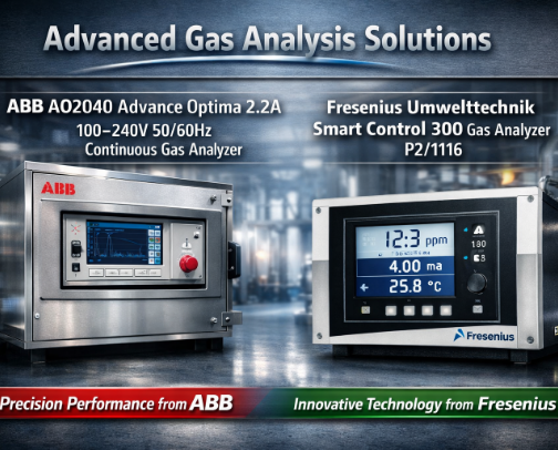 Advanced Gas Analysis Systems: Precision Monitoring for Emissions & Process Control cover photo collage