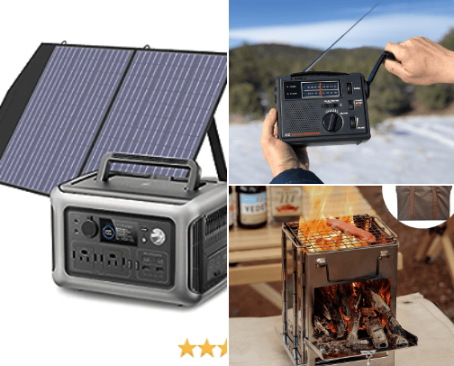 Essential Emergency Preparedness Items cover photo collage