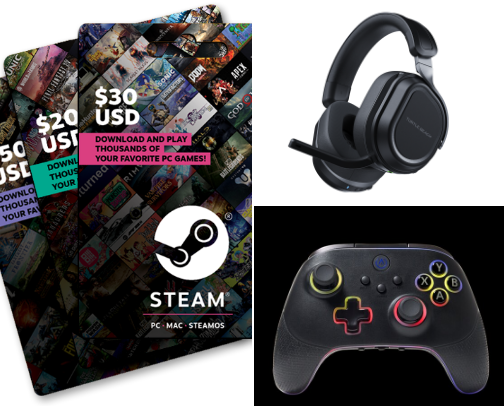 Gamer Gifts cover photo collage