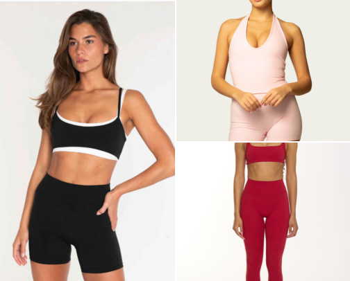 Comfiest Pilates Workout Sets cover photo collage