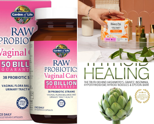 female health must haves cover photo collage