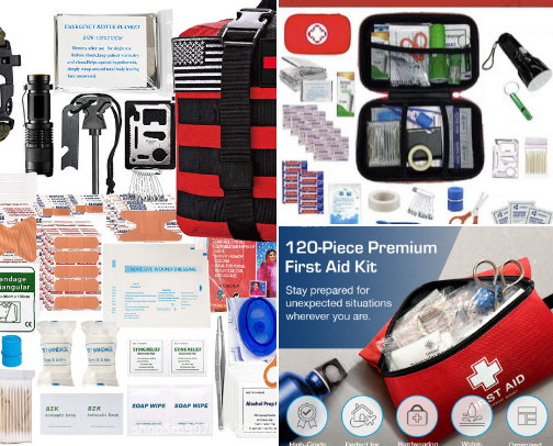 EMERGENCY KIT cover photo collage