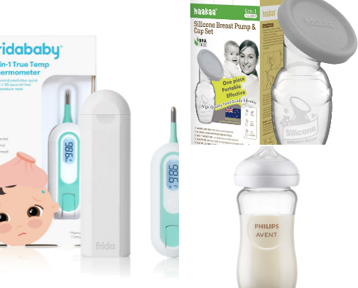 Newborn Baby Must-Haves cover photo collage