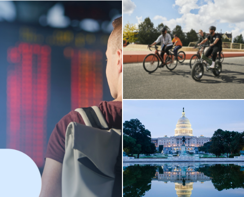 Travel Smarter: The Genius Toolkit for Delays, Luggage & Deals cover photo collage