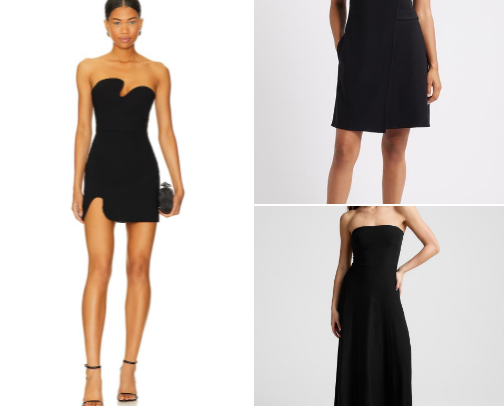 Little and Not so Little Black Dress On My Wardrobe cover photo collage