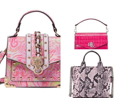 Lovely woman bags cover photo collage