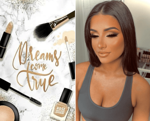 Make-up 💄 cover photo collage