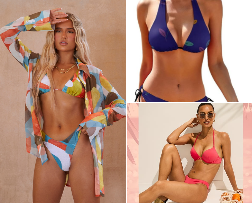 Summer bikinis👙 cover photo collage