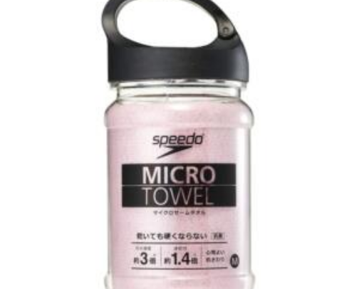 Speedo micro chamois towels cover photo collage
