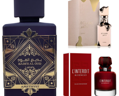 Perfumes cover photo collage