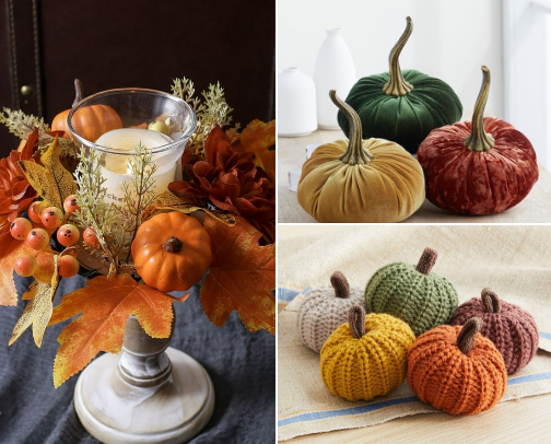 Fall decorations, everything you need for the house cover photo collage