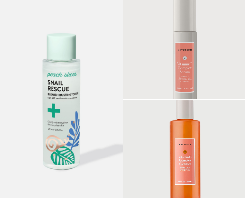 glowy skin✨ cover photo collage