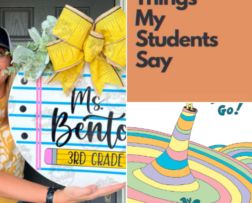 Teachers Gifts cover photo collage