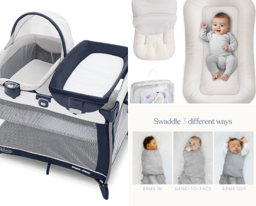 0-3 month old baby must haves cover photo collage