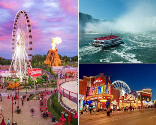 Ultimate List of Things to Do with Kids in Niagara Falls Canada cover photo collage