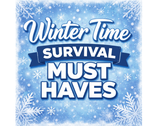 Winter Time Survival Must Haves cover photo collage