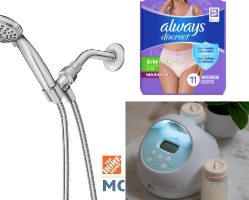 POSTPARTUM MOM CARE MUST-HAVES cover photo collage