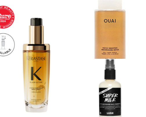 haircare i’ll always repurchase😚💗 cover photo collage