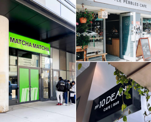 Some of the best cafes/coffees Spots in Toronto cover photo collage