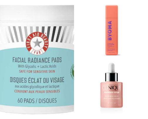 Makeup routine cover photo collage